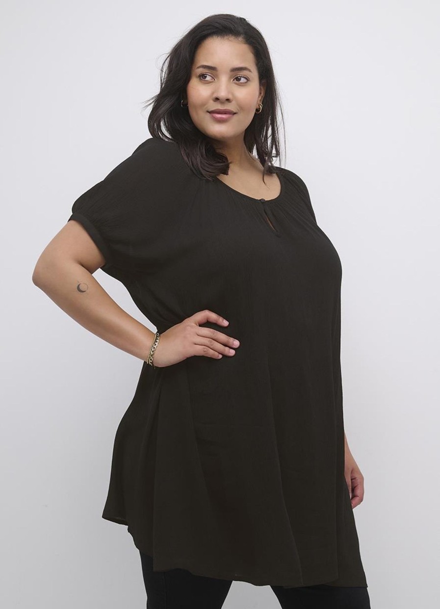 Kaffe Curve Basics | Kaffe Curve Kaffe Curve Tuniek Cami 10580097 - 100121 Black Deep