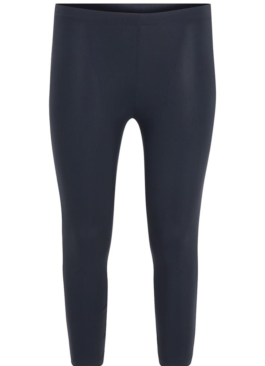 Travelstof Kleding Grote Maten | Doris Streich Doris Streich Legging Travel 888600 - 50 Marine