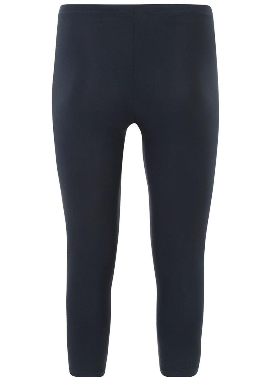 Travelstof Kleding Grote Maten | Doris Streich Doris Streich Legging Travel 888600 - 50 Marine