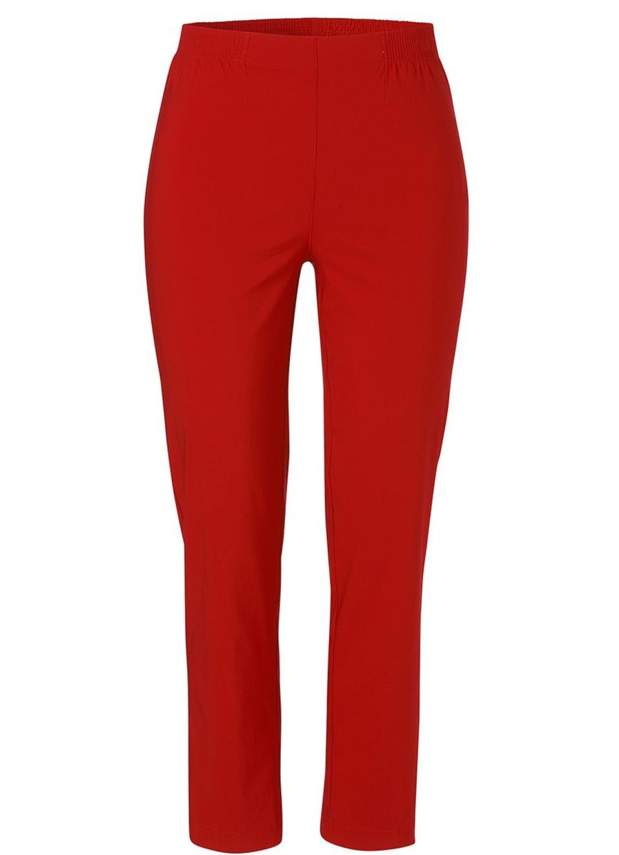 Broeken En Jeans | Via Appia Due Via Appia Due Broek 2411681 - 350 Rood