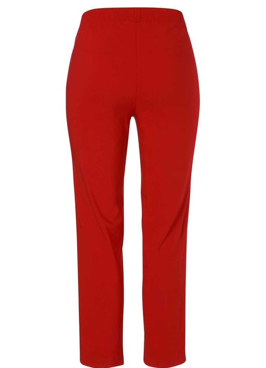 Broeken En Jeans | Via Appia Due Via Appia Due Broek 2411681 - 350 Rood