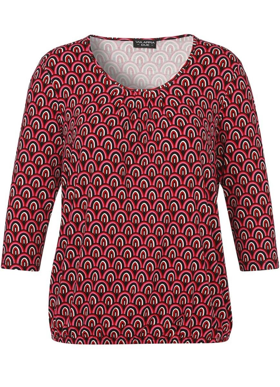 Shirts En Tops | Via Appia Due Via Appia Due Shirt 2421720 - 353 Rood