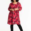 Jurken En Rokken | Studio Studio Jurk Aline S241841- Red Vulcano