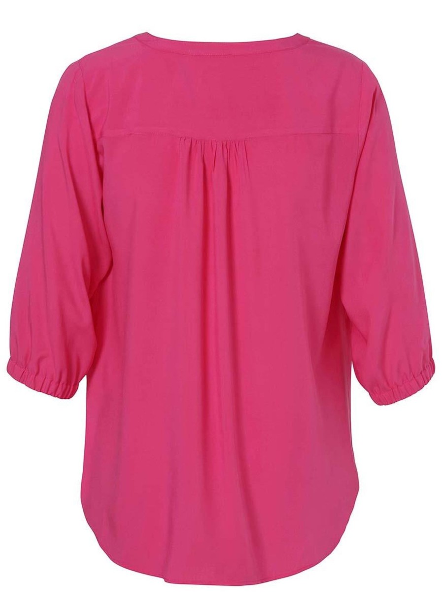 Blouses En Tunieken | Via Appia Due Via Appia Due Blouse 2412951 - 650 Fuchsia