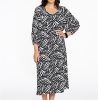 Jurken En Rokken | Yoek Yoek Dress Puff Sleeve Zavi 2217509 - 210 Zavi