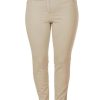 Kjmaatjemeer Basics Broeken | maatjemeer Kjbrand Jegging Jenny 23473-6244-016 Zand