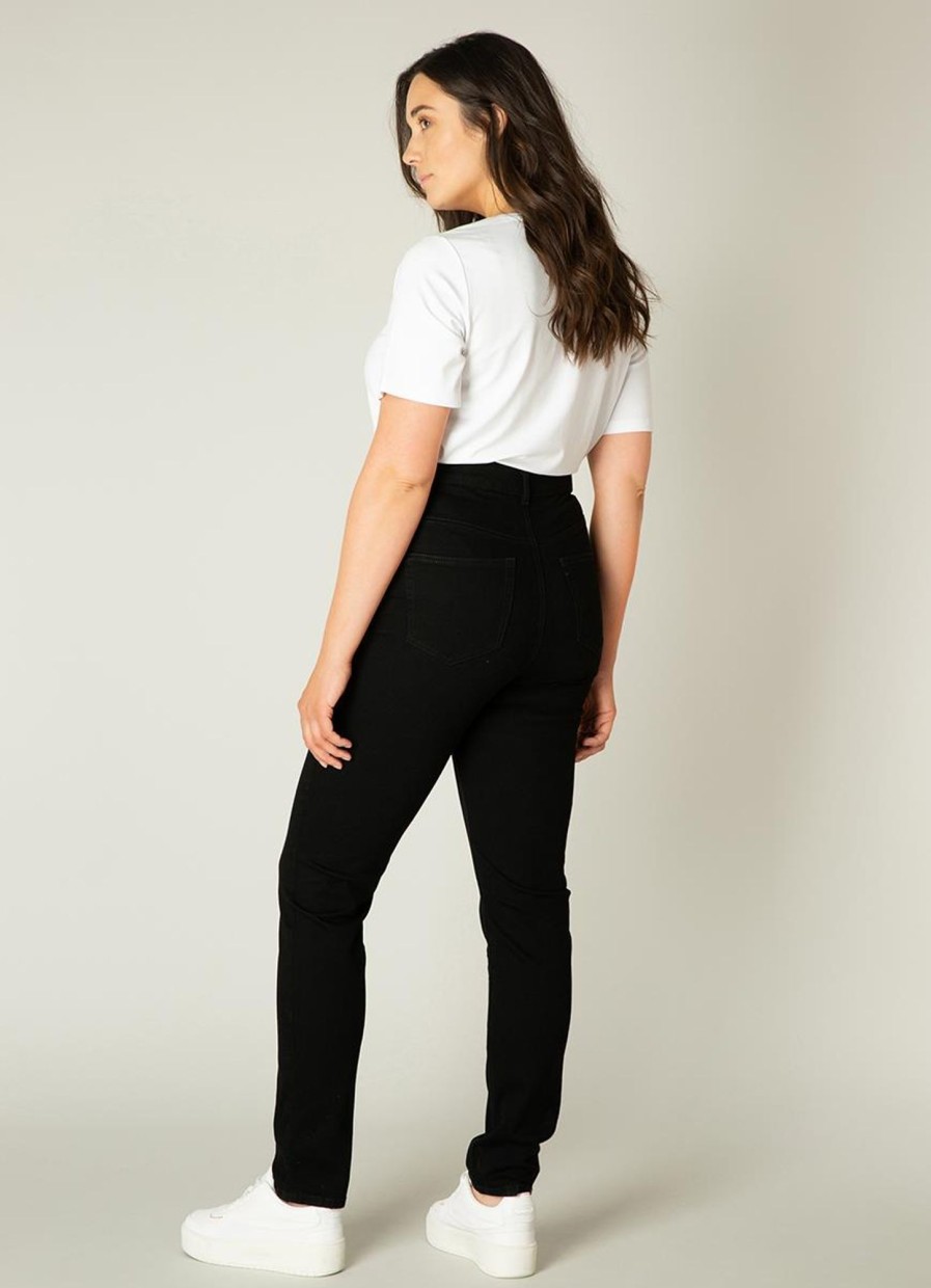 Base Level Curvy | Base Level Curvy Base Level Curvy Jeans Faya 013 Black