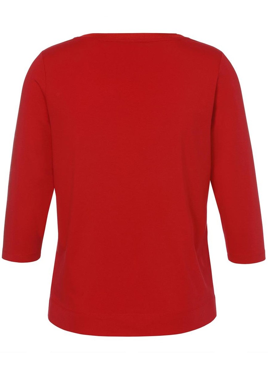 Shirts En Tops | Via Appia Due Via Appia Due Shirt 2421420 - 350 Rood