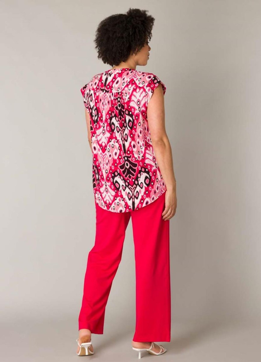 Shirts En Tops | Yesta Yesta Top Heaven A004473 - 6069 Spice Red Multi