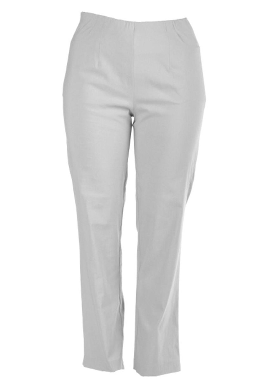 Mona Lisa Basics | maatjemeer Mona Lisa Bella 139-05 Licht Grijs. Prachtige Pantalon.