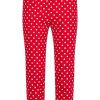 Broeken En Jeans | Robell Robell Broek Rose 07 51569-54570 - 40 Rood