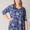 Blouses En Tunieken | Yesta Yesta Tuniek Ankaria A003809 - 2986 Indigo Blue/Multi