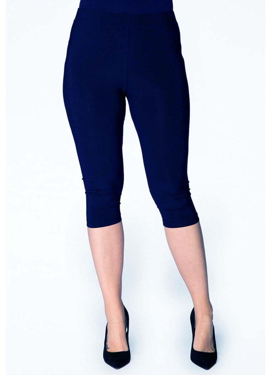 Yoek Basics | maatjemeer Yoek 7/8 Capri Legging Dolce B5594 Marine