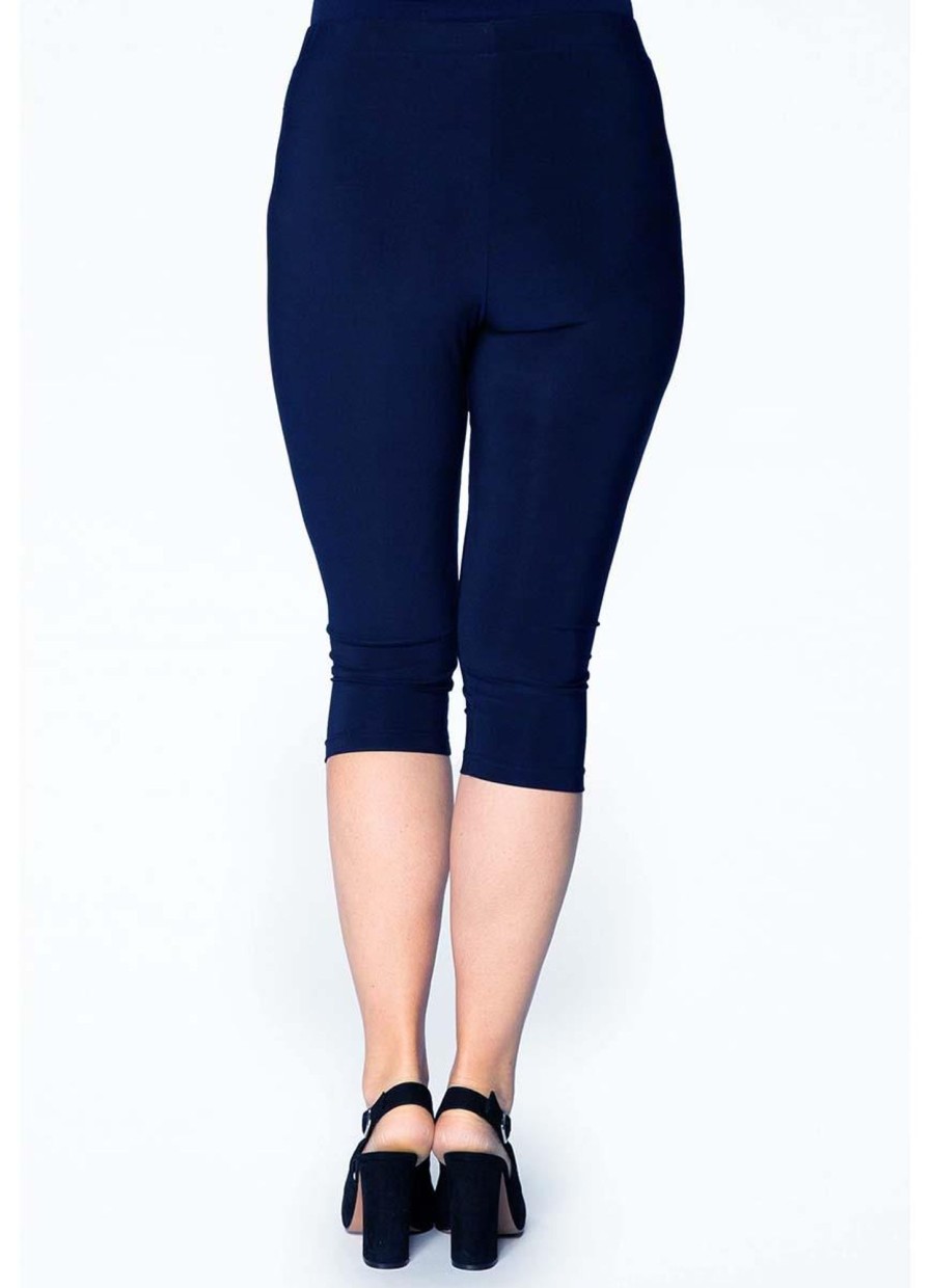 Yoek Basics | maatjemeer Yoek 7/8 Capri Legging Dolce B5594 Marine