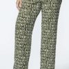 Broeken En Jeans | Xandres Xandres Gold Broek Flamoo 89913-22 - 9395 Green Moss/White