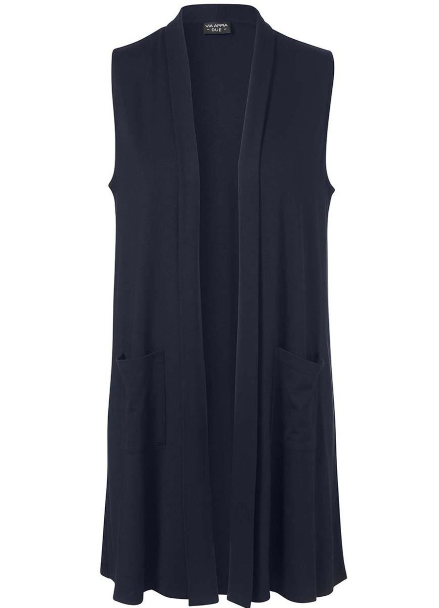 Truien En Vesten | Via Appia Due Via Appia Due Vest 2412402 - 800 Navy