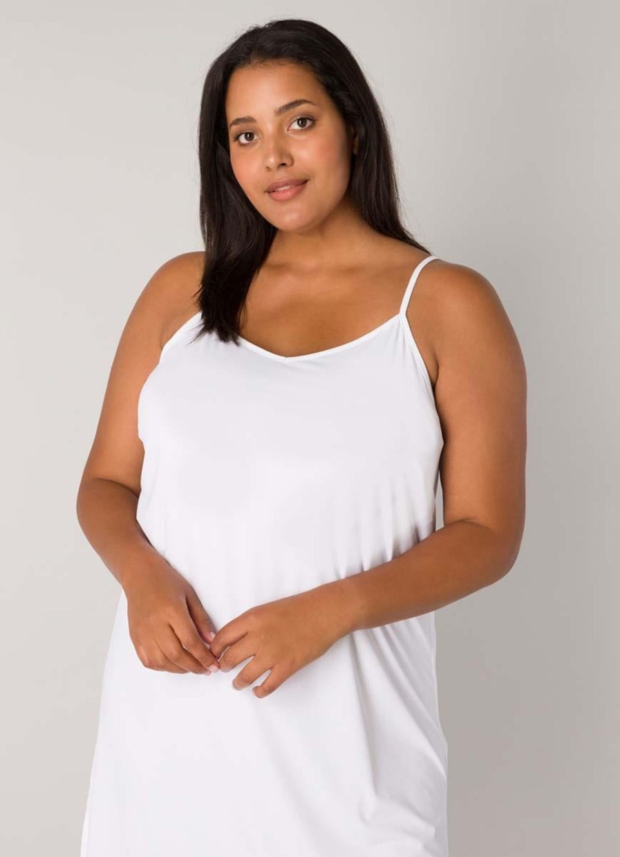 Base Level Curvy | Base Level Curvy Base Level Onderjurk Yanira 048 White