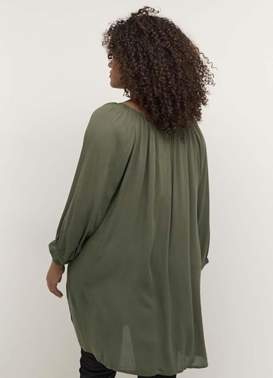 Kaffe Curve Basics | Kaffe Curve Kaffe Curve Tuniek Ami 3/4 Mouw 10580003-190511 Grape Leaf