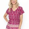 Blouses En Tunieken | Orientique One Summer By Orientique Blouse Kayla Dw24E - Print R