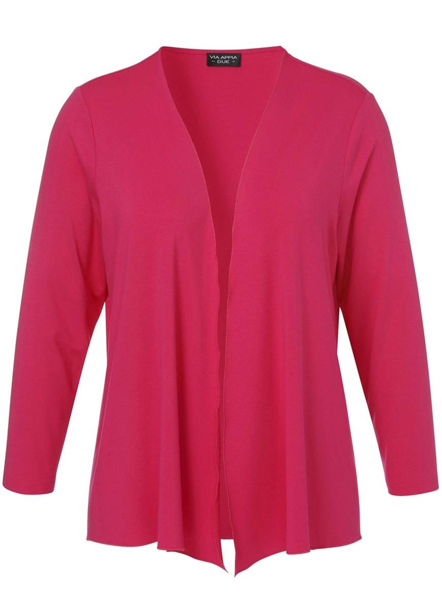 Truien En Vesten | Via Appia Due Via Appia Due Vest 2422730 - 650 Fuchsia