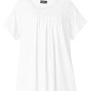 Base Level Curvy | Base Level Curvy Base Level Curvy Shirt Yokia 004 White