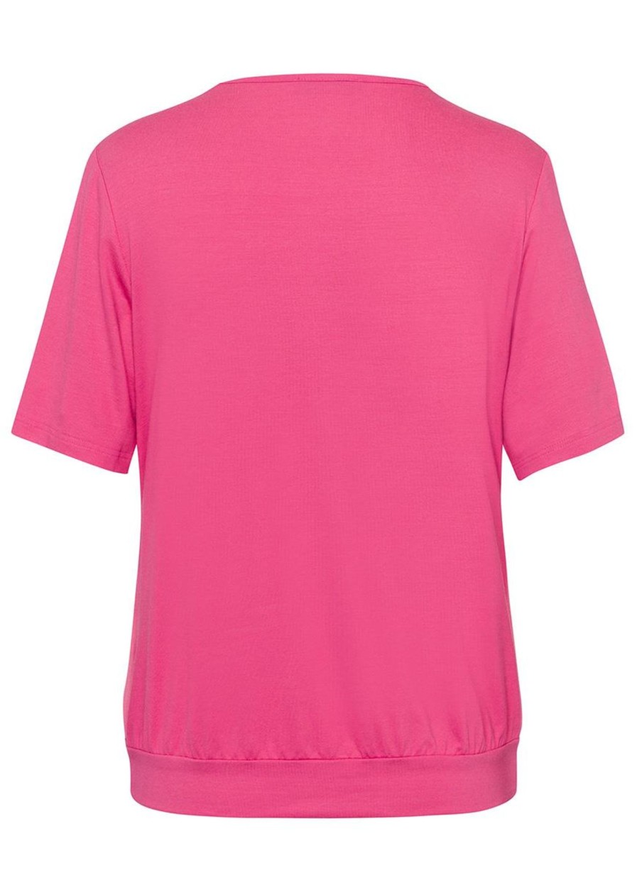 Shirts En Tops | Frank Walder Frank Walder Shirt 712404 - 392 Hibicus Roze