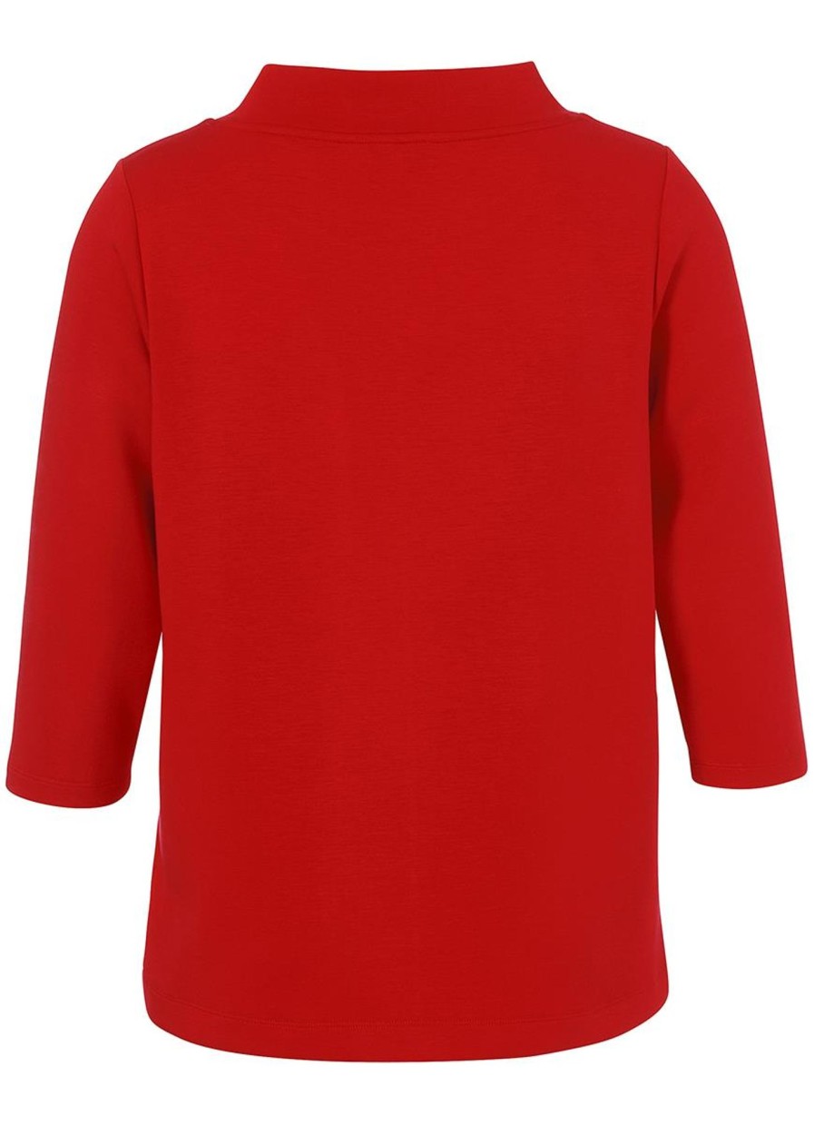 Truien En Vesten | Via Appia Due Via Appia Due Shirt 2421710 - 350 Rood