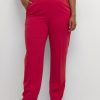 Broeken En Jeans | Kaffe Curve Kaffe Curve Pants Long Sakira 10581088 - 181856 Virtual Pink