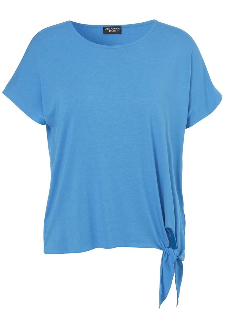 Shirts En Tops | Via Appia Due Via Appia Due Shirt 2422740 - 550 Turquoise