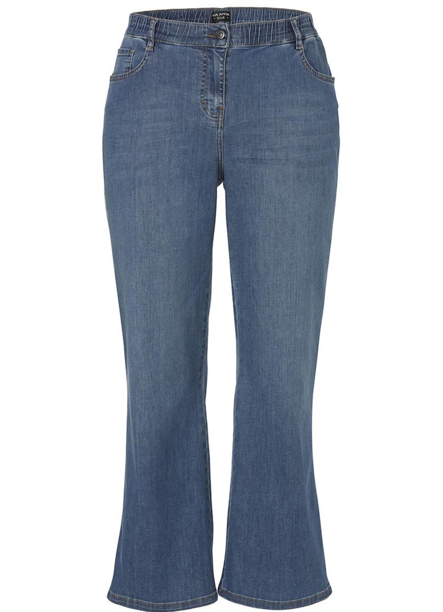 Broeken En Jeans | Via Appia Due Via Appia Due Broek 2411601 - 859 Jeansblauw