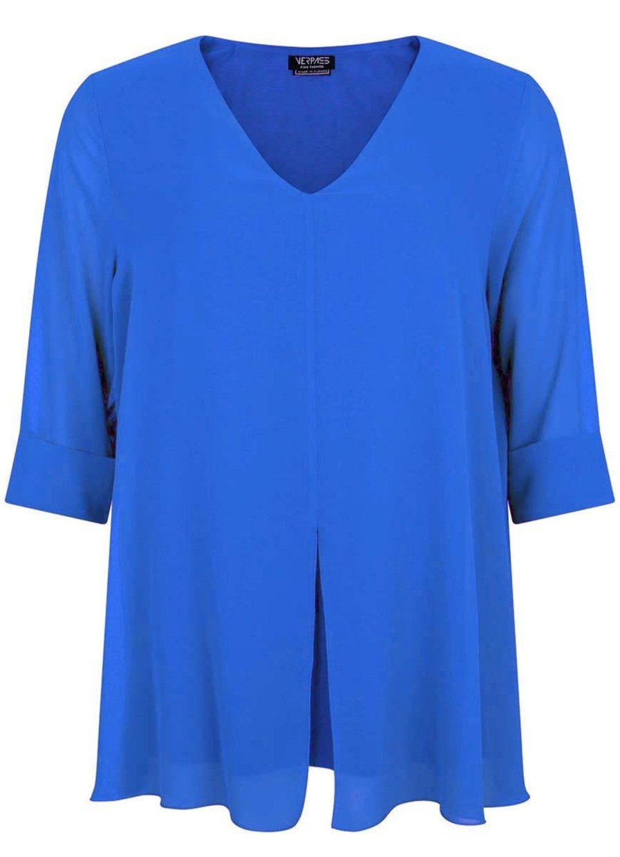 Blouses En Tunieken | Verpass Verpass Blouse 3052-44 Koningsblauw