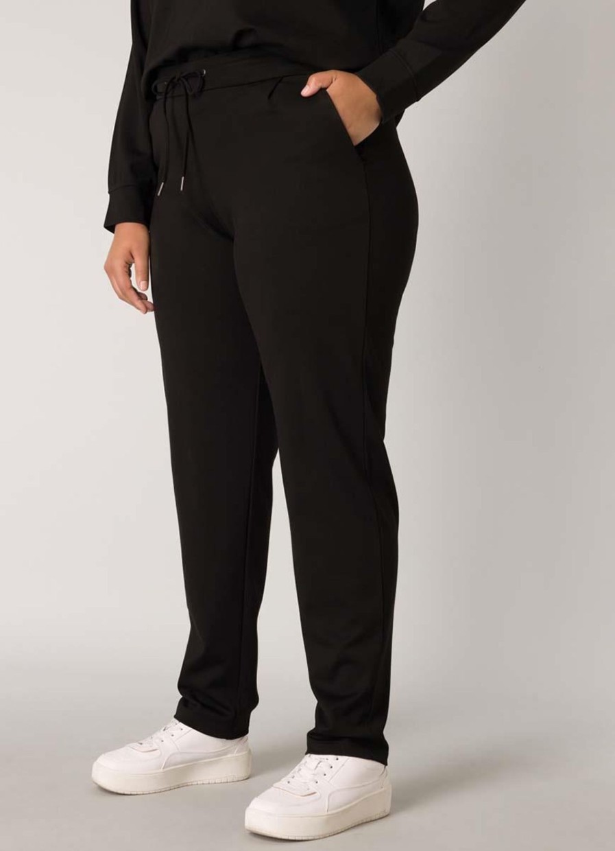 Base Level Curvy | Base Level Curvy Base Level Curvy Broek Yoanna 078 Black