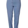 Kjmaatjemeer Basics Broeken | maatjemeer Kjbrand Broek Babsie 23020-6244-608 Licht Blauw