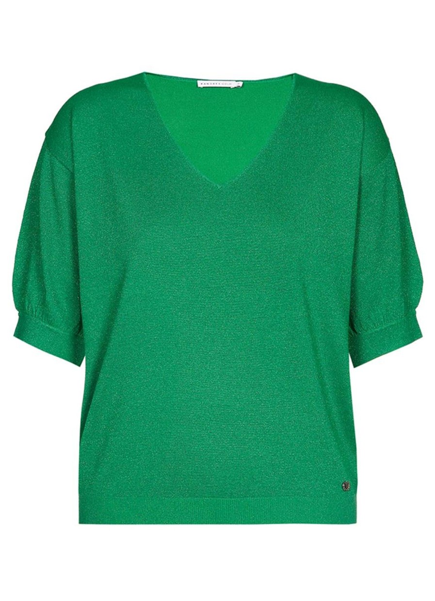 Truien En Vesten | Xandres Xandres Trui Gulsum 28884-01 - 1386 Irish Green