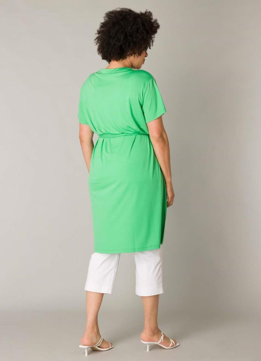 Jurken En Rokken | Yesta Yesta Jurk Hinkelien A004689 - 3020 Bright Green