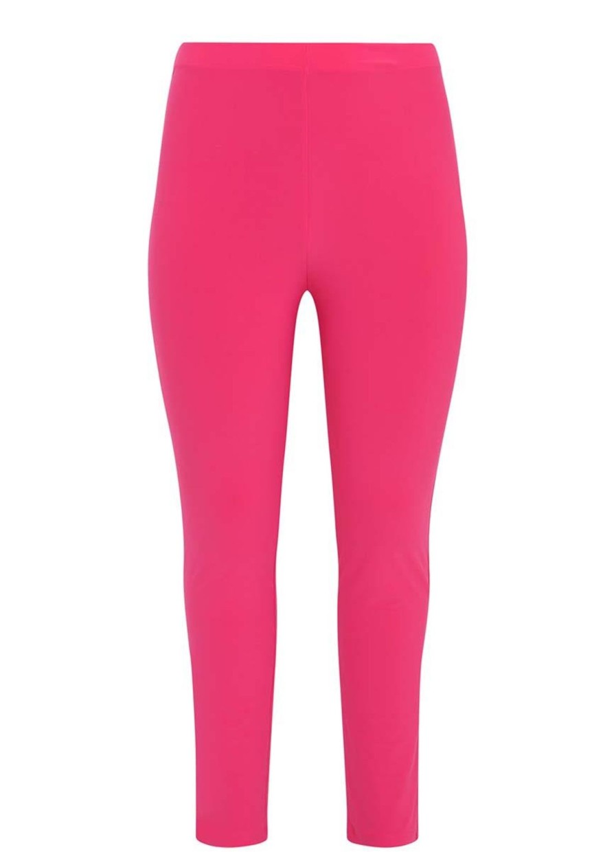 Yoek Basics | Yoek Yoek Pantalon Dolce B5503-265 Pink