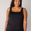 Base Level Curvy | Base Level Curvy Base Level Curvy Top Yanne 084 Black