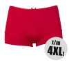 Ondermode | Rj Bodywear Rj Bodywear Short Pure Color 31-008-229 Rood