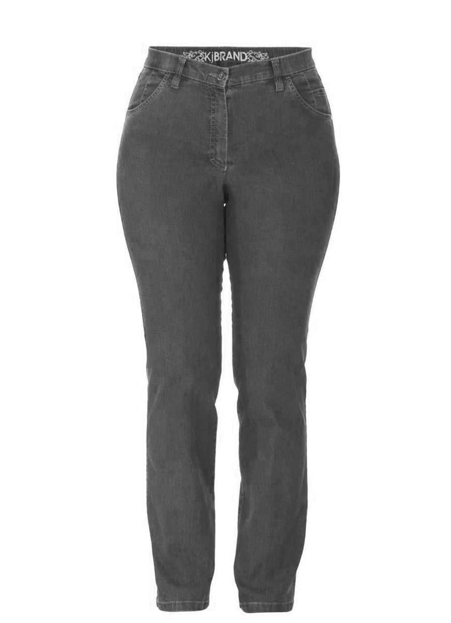 Kjmaatjemeer Basics Broeken | maatjemeer Model Betty Jeans Kjbrand. Superstretch. Grote Maten Mode