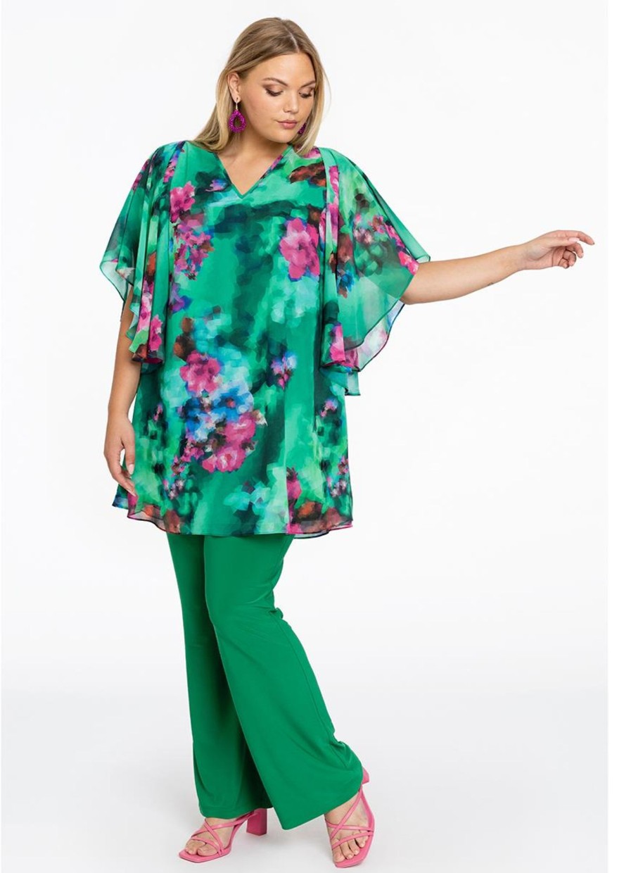 Blouses En Tunieken | Yoek Yoek Tunic Wide Bottom Pixel Bl224134 - 240 Pixel