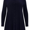 Yoek Basics | Yoek Yoek Blouse A-Line Dolce B3724 - 230 Navy