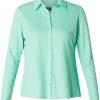 Blouses En Tunieken | Yesta Yesta Blouse Jutta Essential A004580 - 3023 Spring Green