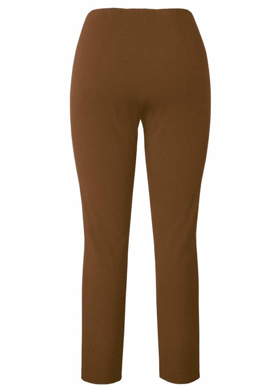 Adelina Basics | Adelina Adelina Pantalon Pamela Pull On 979607-3489-31 Camel