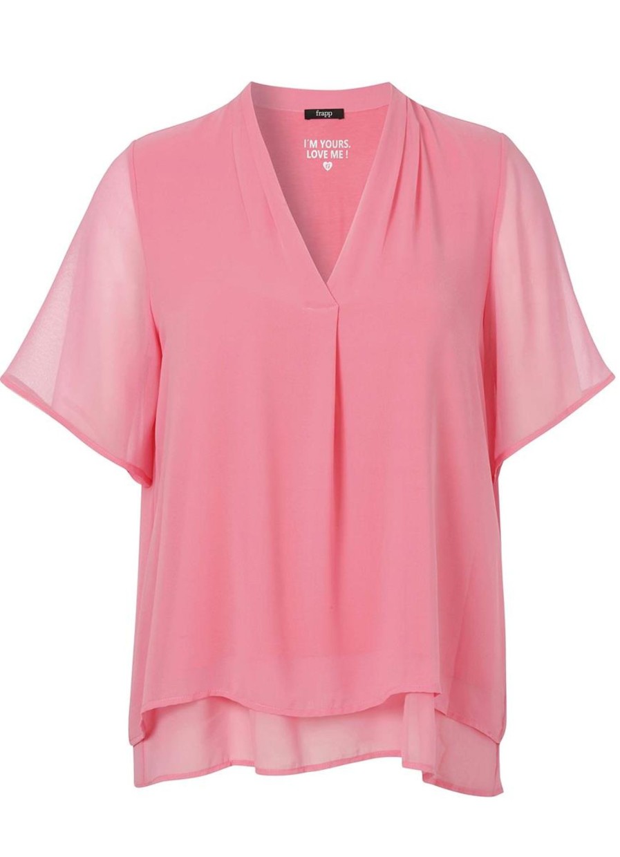 Blouses En Tunieken | Frapp Frapp Blouse 2452721 - 684 Powder Pink