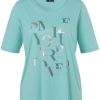 Shirts En Tops | Via Appia Due Via Appia Due Shirt 2421410 - 570 Aqua