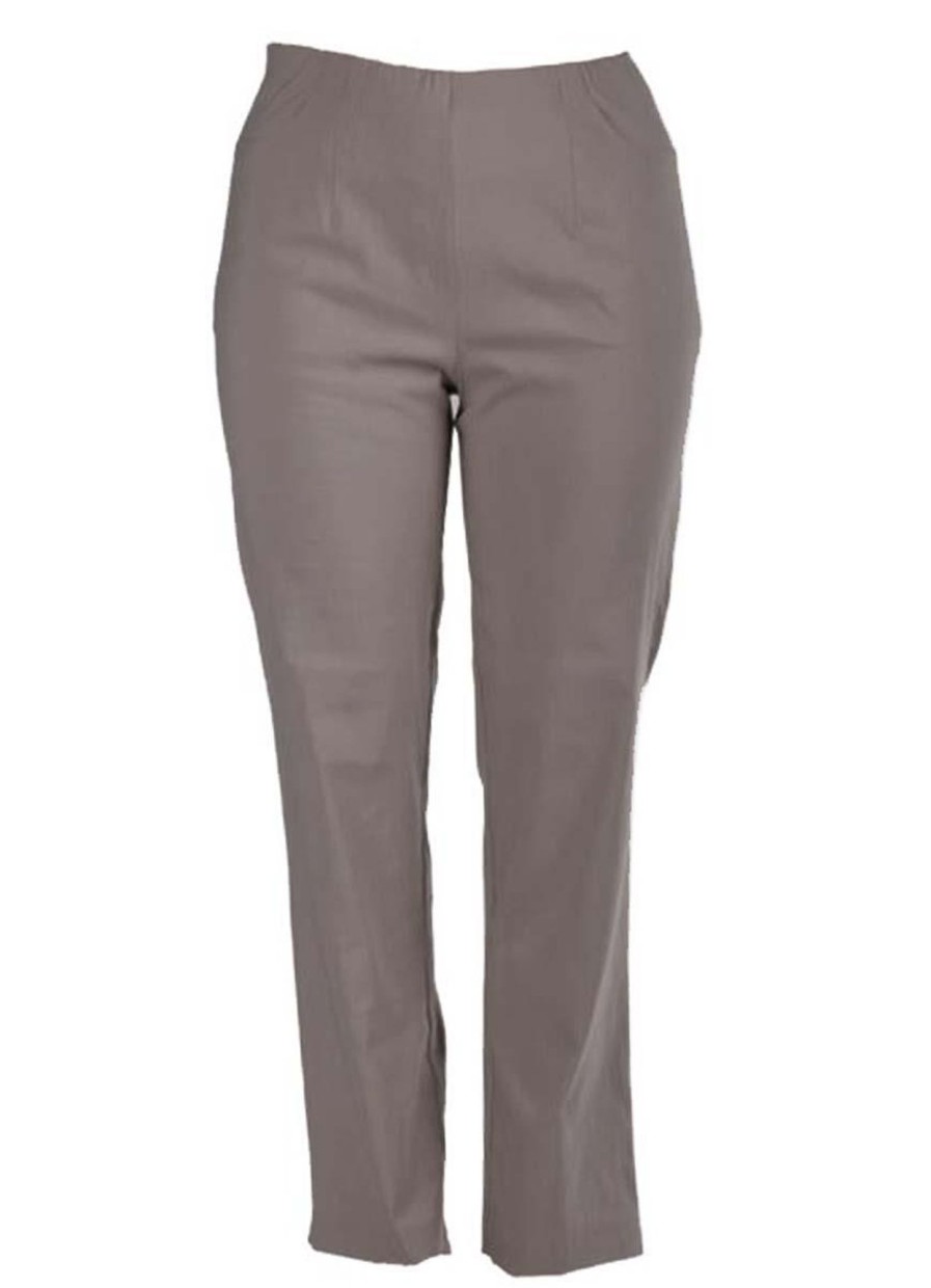 Mona Lisa Basics | maatjemeer Mona Lisa Pantalon Beate 138-05 Taupe (Korte Maat)