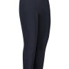 Travelstof Kleding Grote Maten | Plusbasics Plusbasics City Pants 7/8 Travel 10201063 - 243 Navy