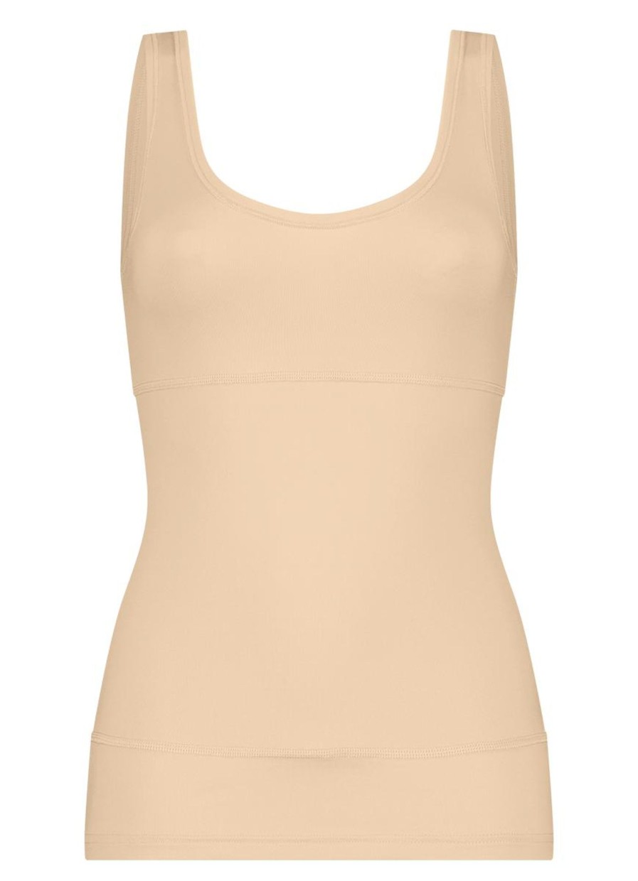 Ondermode | Rj Bodywear Rj Bodywear Shape Shirt 32-033-302 Nude