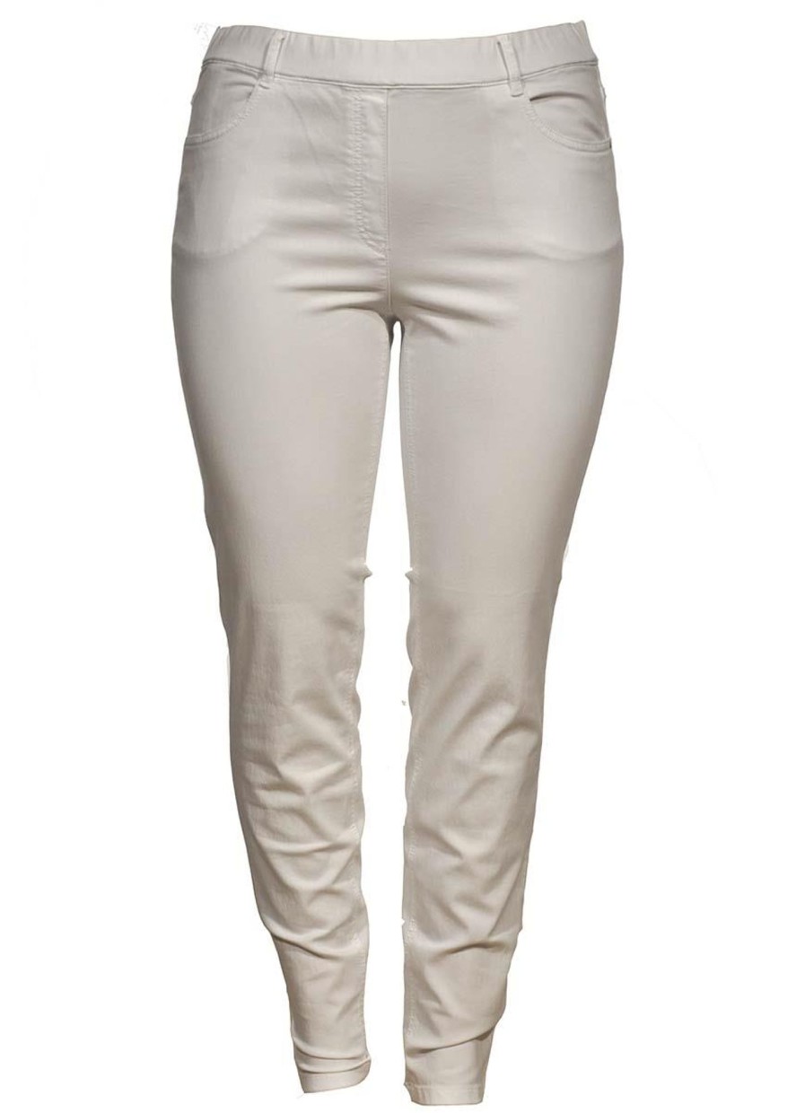 Broeken En Jeans | Stark Stark Broek Janna 4469-01 Wit