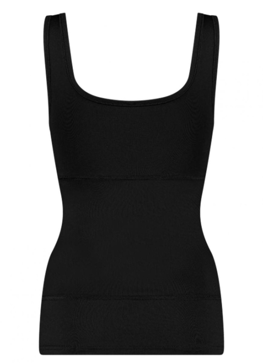 Ondermode | Rj Bodywear Rj Bodywear Shape Shirt 32-033-007 Zwart